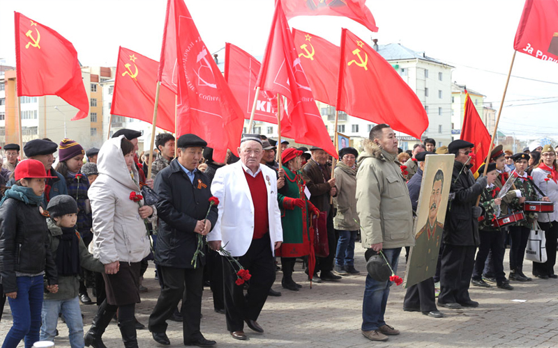 День Победы в Якутске